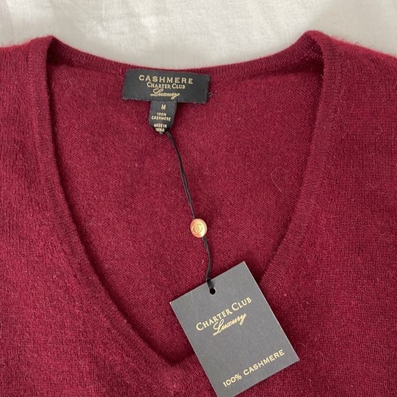 Charter club cashmere sweater - Picture 2 of 2